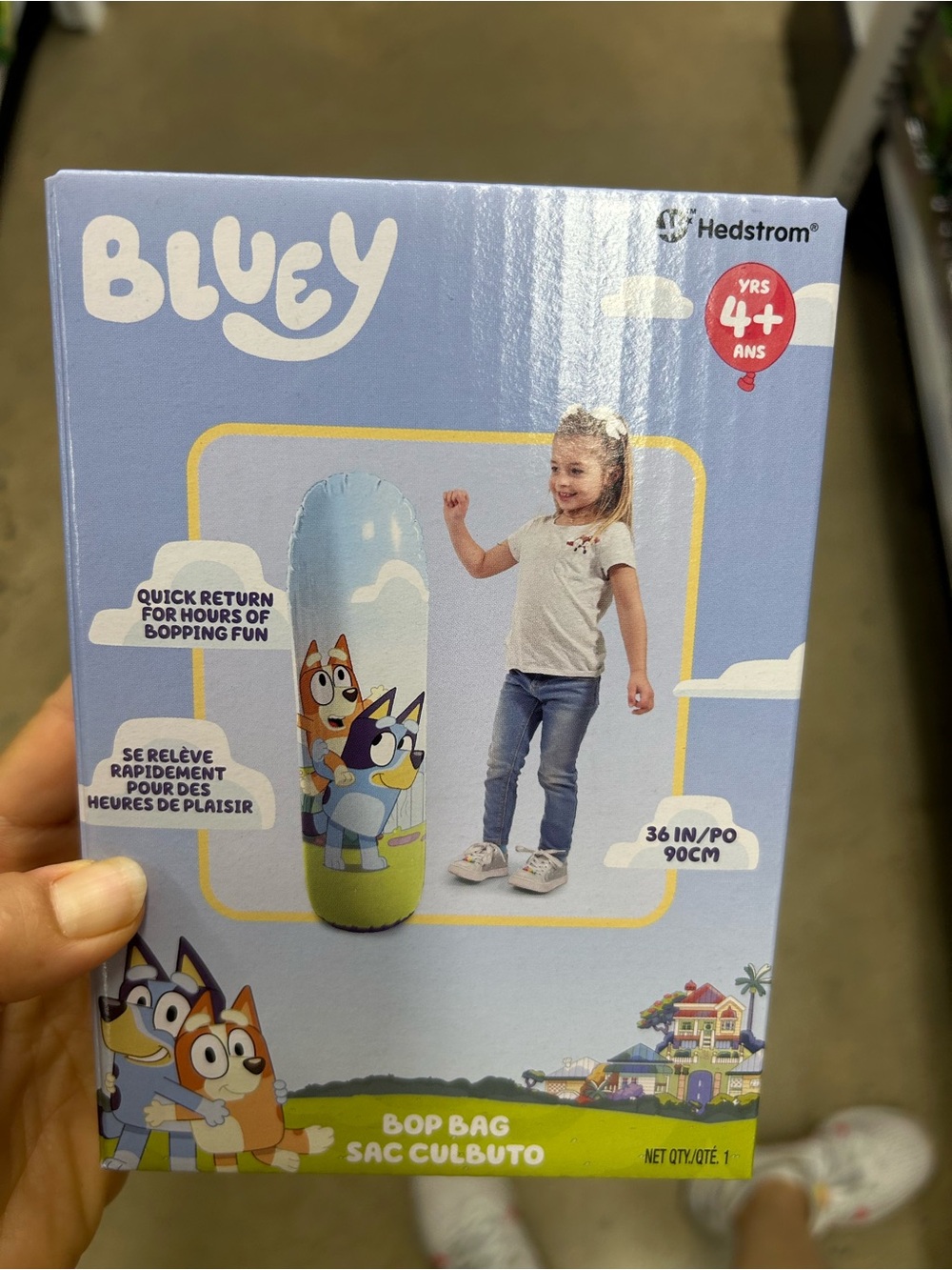 NWT Bluey Bop Bag